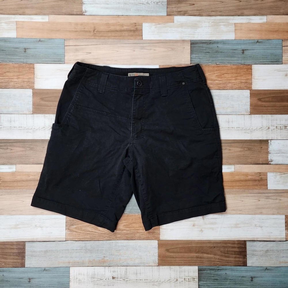 5.11 Tactical Men's‎ Tactical Military Utility Ripstop Black Shorts Sz 30
